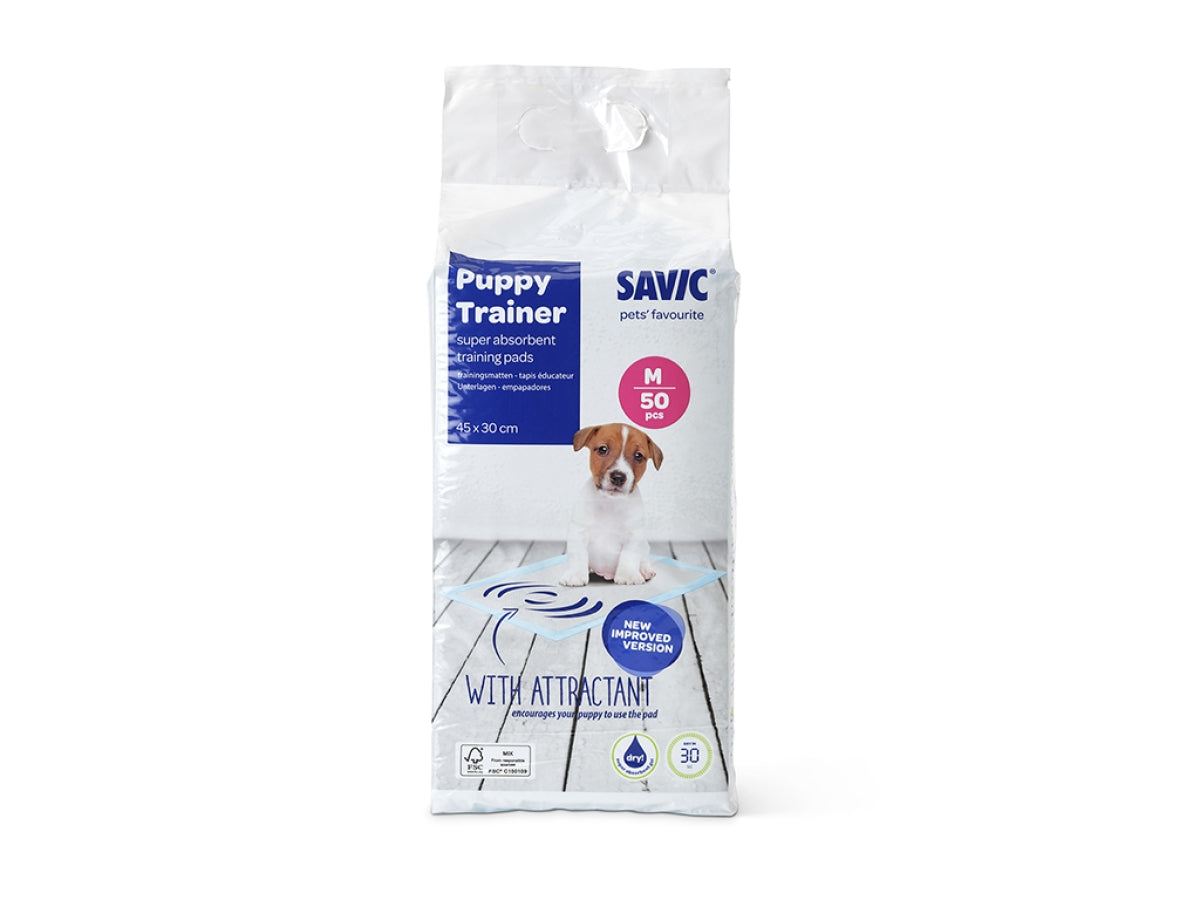 Savic Medium Puppy Training Pad, 50 Pack