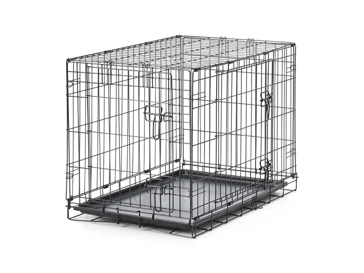 Savic Dog Cottage Dog Crate, 76cm Black