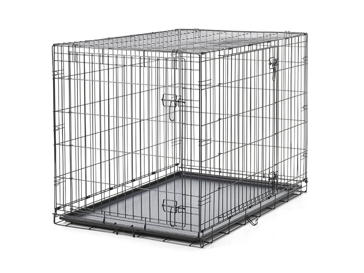 Savic Dog Cottage Dog Crate, 107cm Black