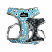 Ancol Soho Daisy/Polka Dot Patterned Reversible Dog Harness, Extra Small (23-38cm)