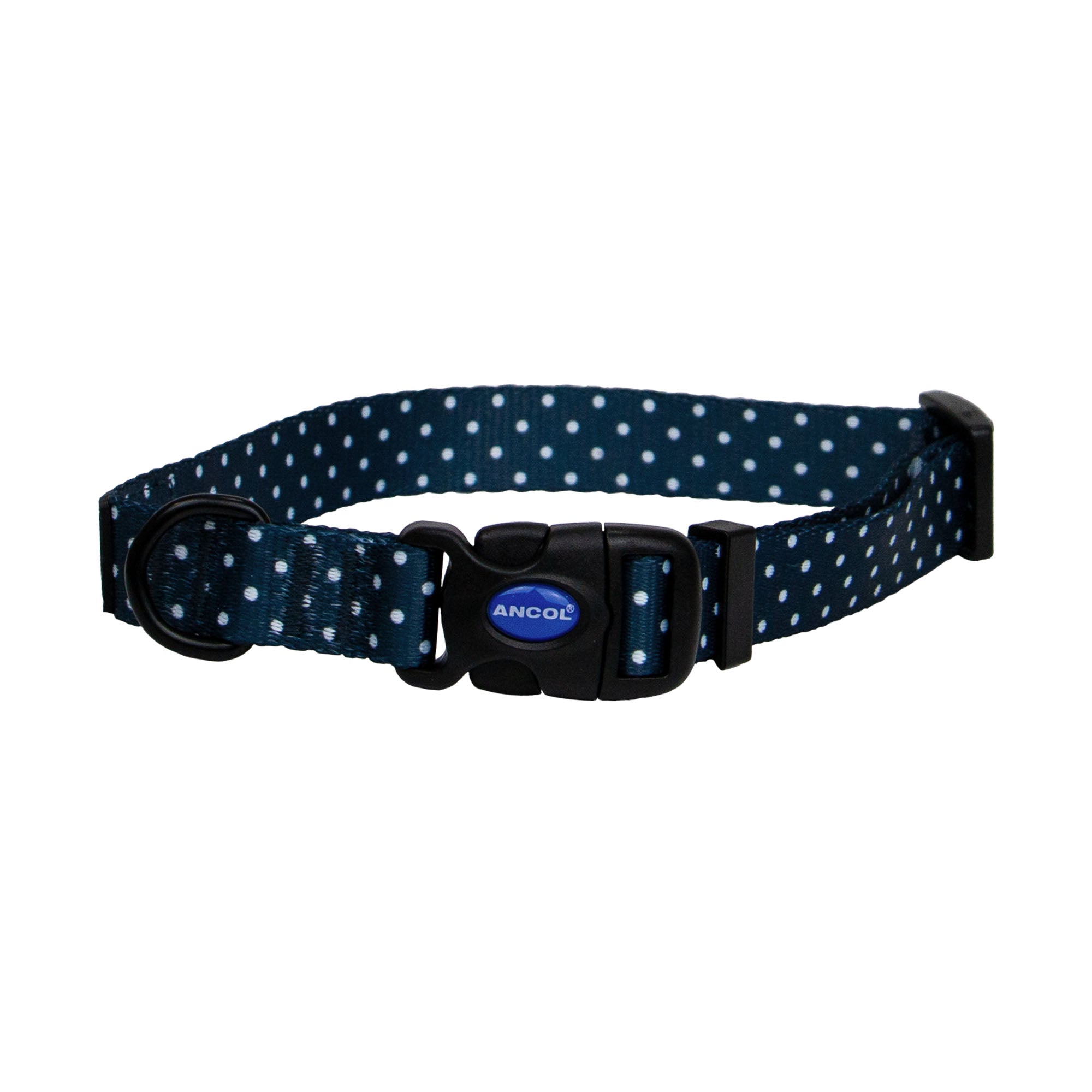 Ancol Soho Polka Dot Patterned Dog Collar