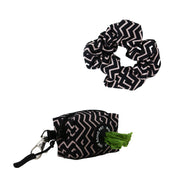 Ancol Soho Zigzag Patterned Poop Bag Dispenser and Scrunchie