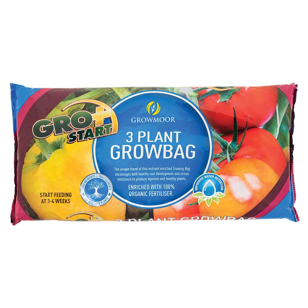 Growmoor 3 Plant Grow Bag, 24L