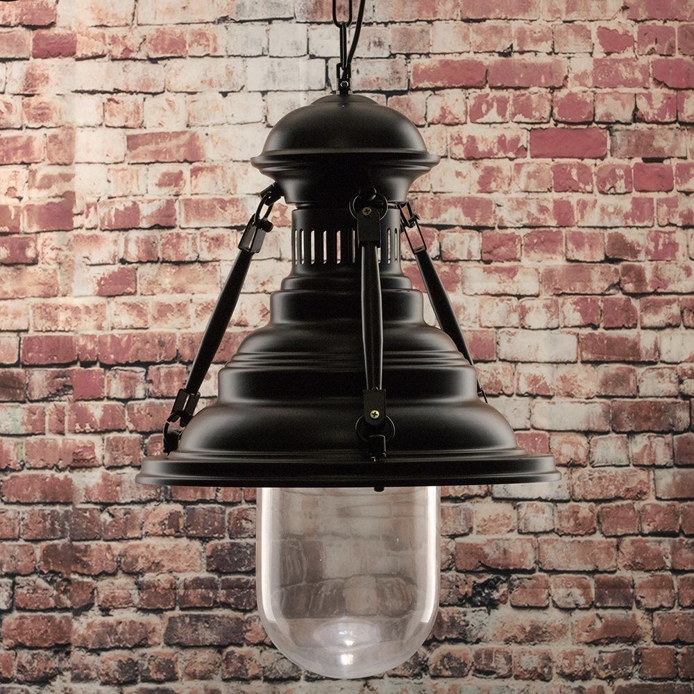 Greenhall Ottawa Traditional Hanging Industrial Ceiling Light
