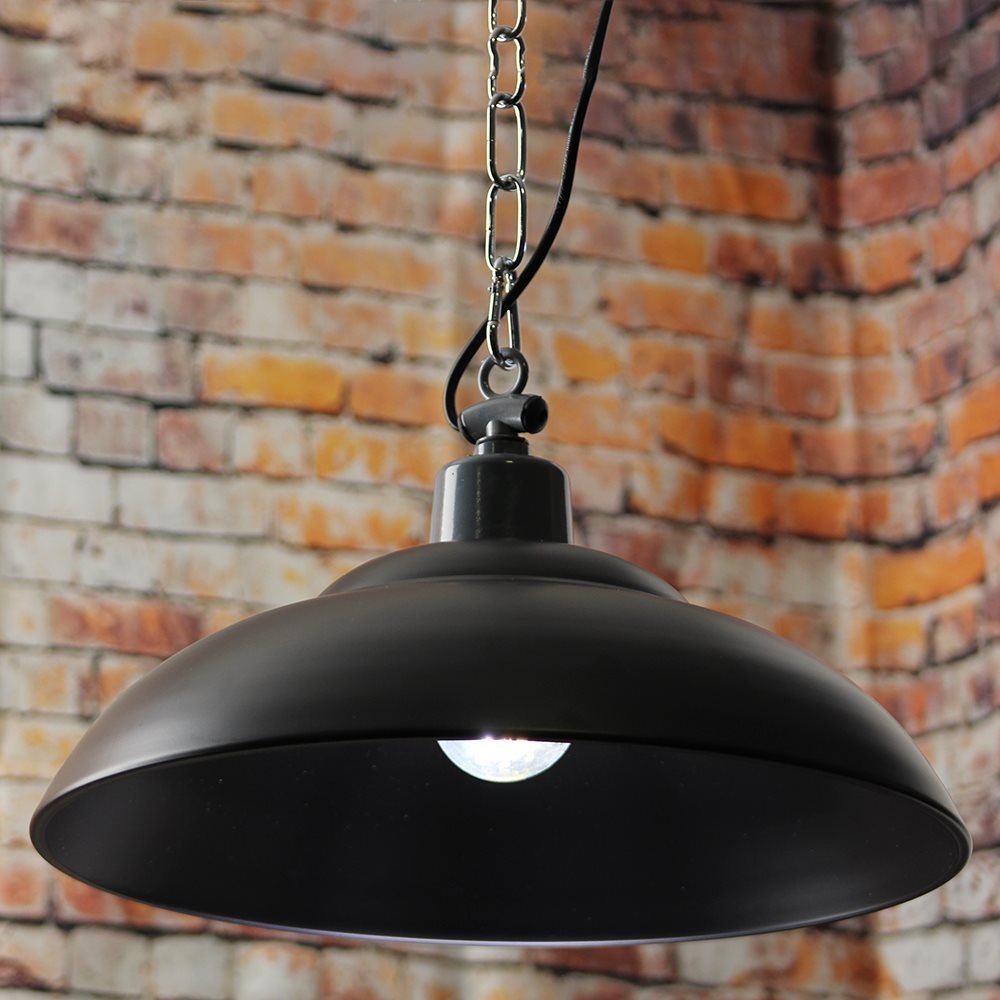 Greenhall Red Deer Traditional Rustic Iron Hanging Ceiling Light