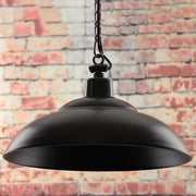 Greenhall Red Deer Traditional Rustic Iron Hanging Ceiling Light