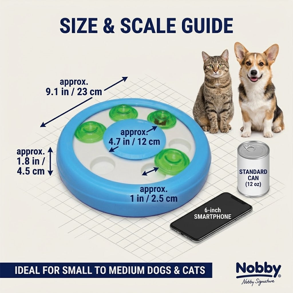 Nobby BrainBoard Circle Interactive Pet Puzzle Toy, 23cm