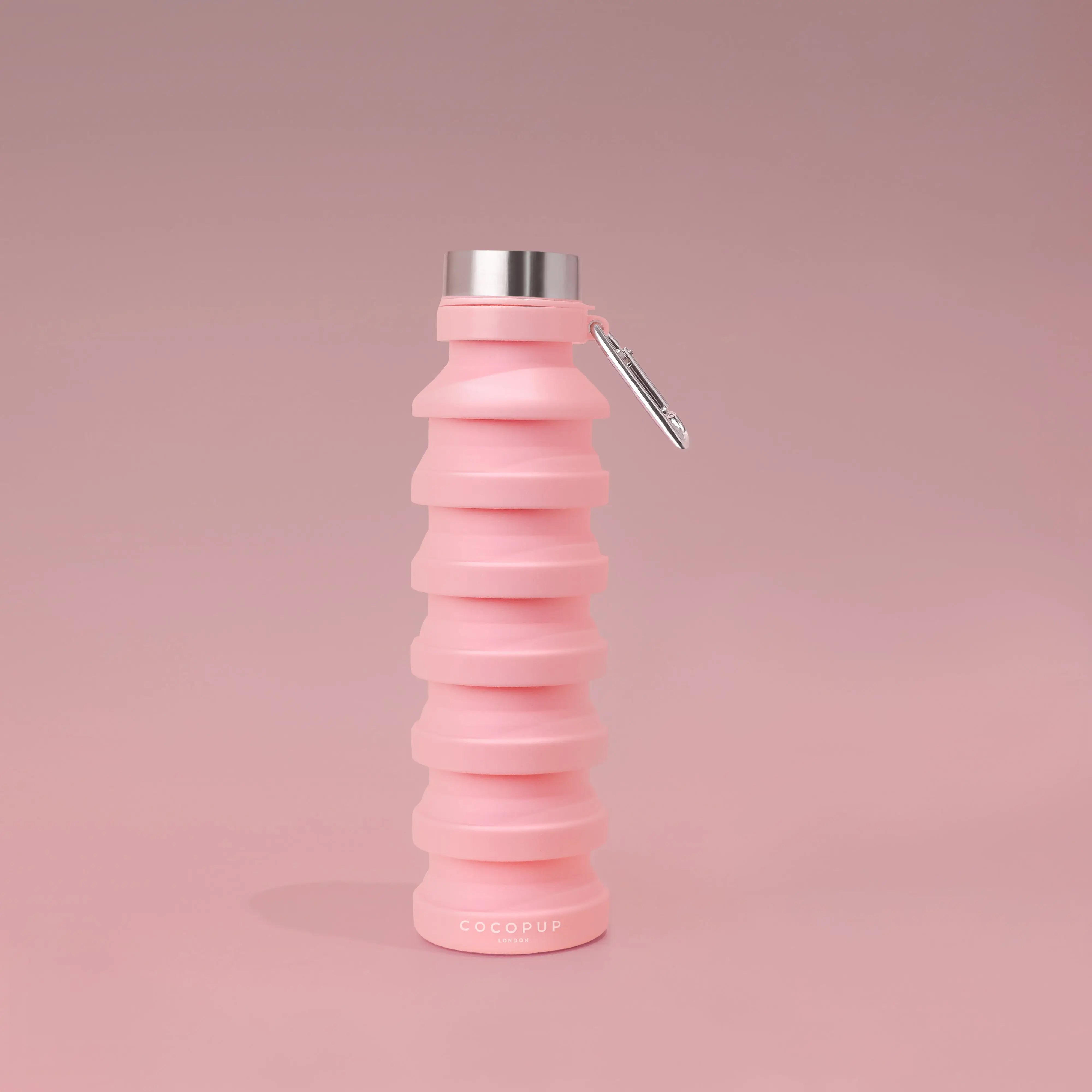 Cocopup Collapsible Water Bottle, Pink