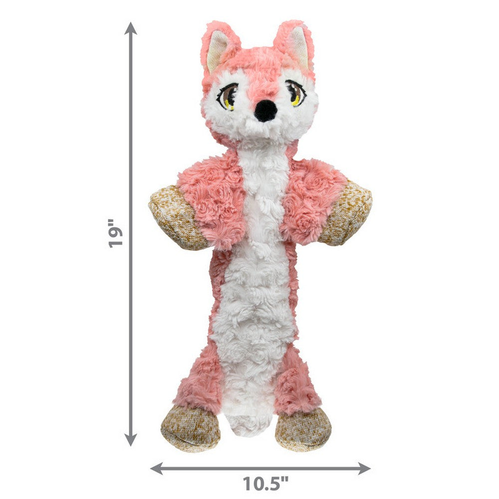 Kong Low Stuff Flopzie Fox Dog Toy, Medium