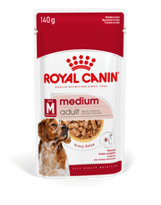 Royal Canin Wet Dog Food Chunks In Gravy for Medium Breed Adult Dogs, 140g