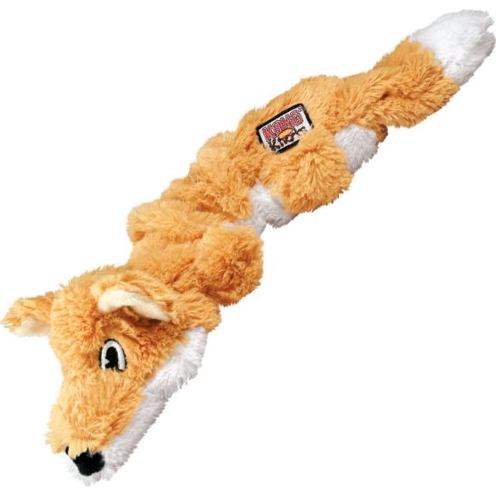 Kong Scrunch Knots Fox Dog Toy, Medium/Large