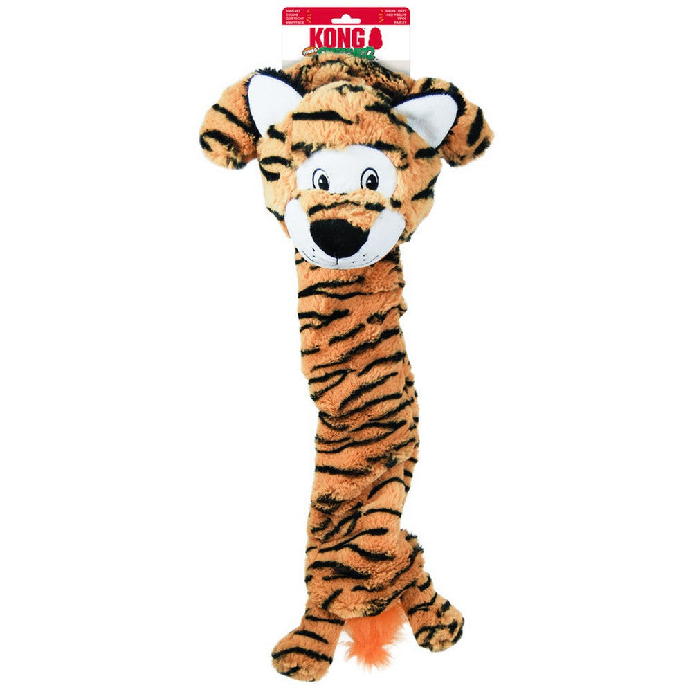 Kong Stretchezz Tiger Dog Toy, Extra Large