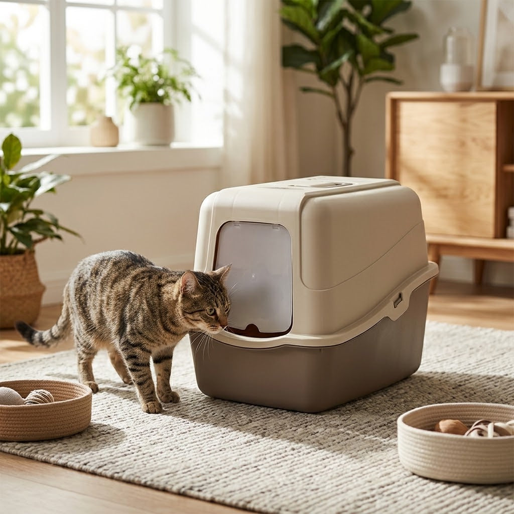 Tip Top Animal Cat Litter Tray with Hood
