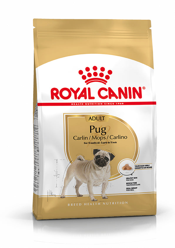 Royal Canin Pug Dry Dog Food, for Adult Dogs 1.5kg