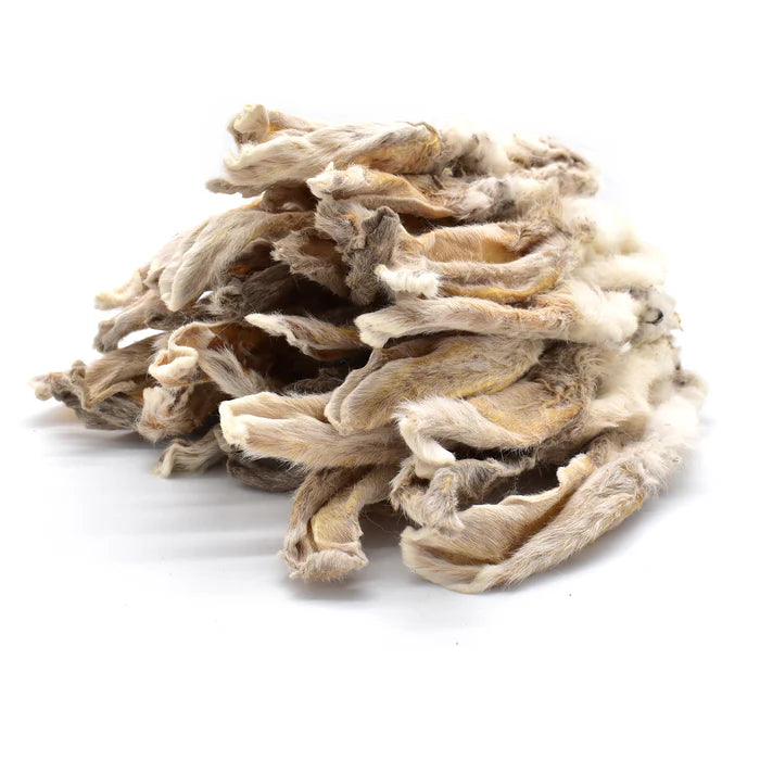 Furry Rabbit Ear Dog Treat