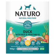 Naturo Duck with Rice & Vegetables Wet Dog Food for Adult Dogs, 400g