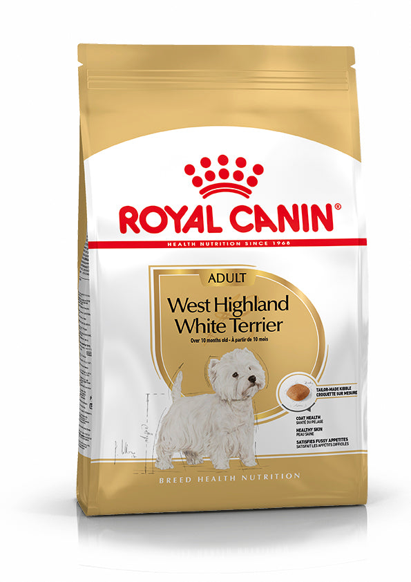 Royal Canin West Highland White Terrier Dry Dog Food for Adult Dogs, 3kg