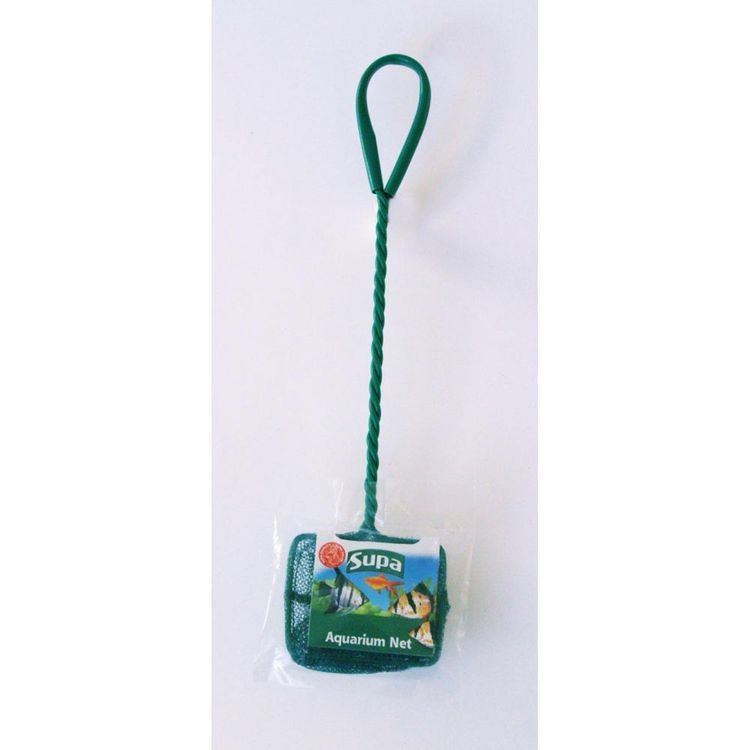 Supa White Aquarium Fine Net, 4" x 3"