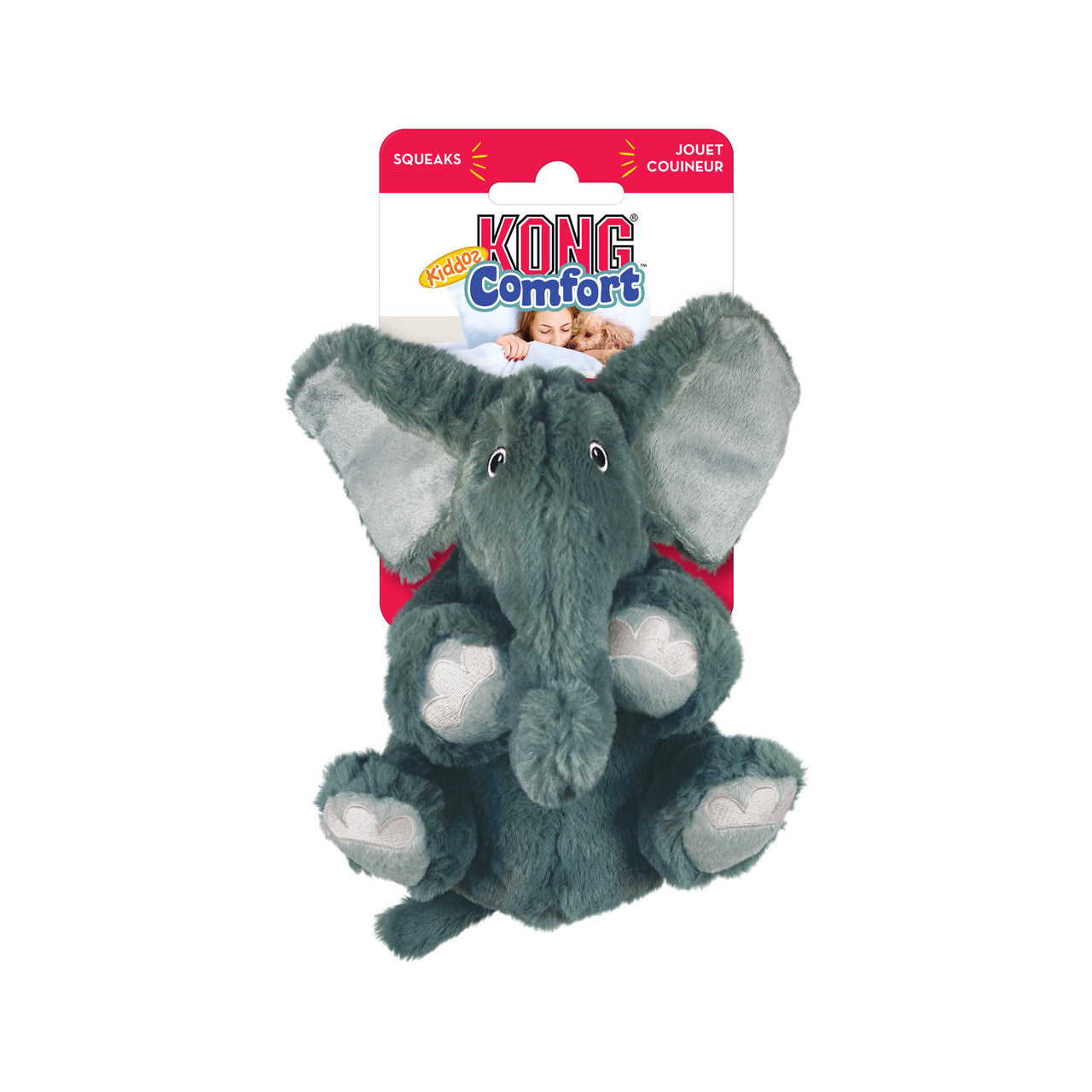 Kong Comfort Kiddos Elephant Dog Toy