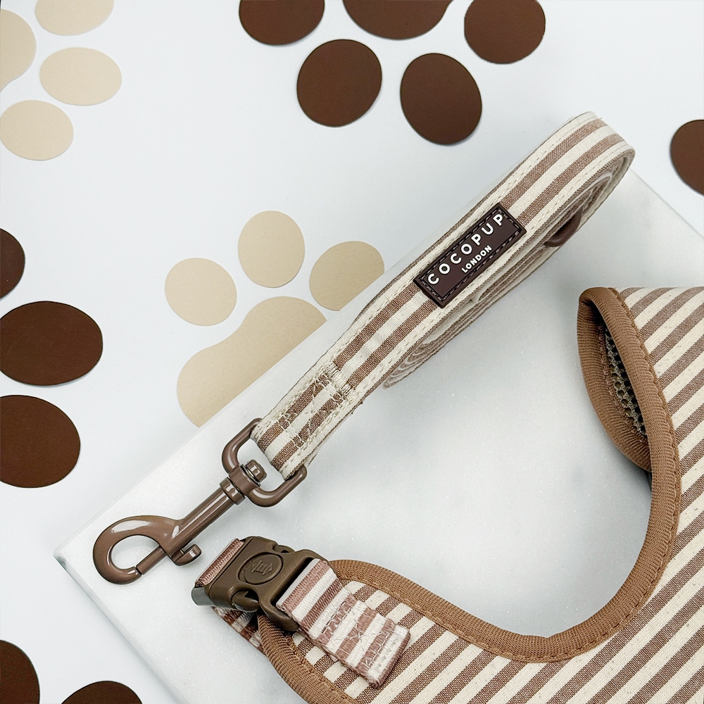 Cocopup Linen Stripes Dog Lead