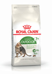 Royal Canin Outdoor 7+ Dry Cat Food for Active Outdoor Senior Cats, 400g