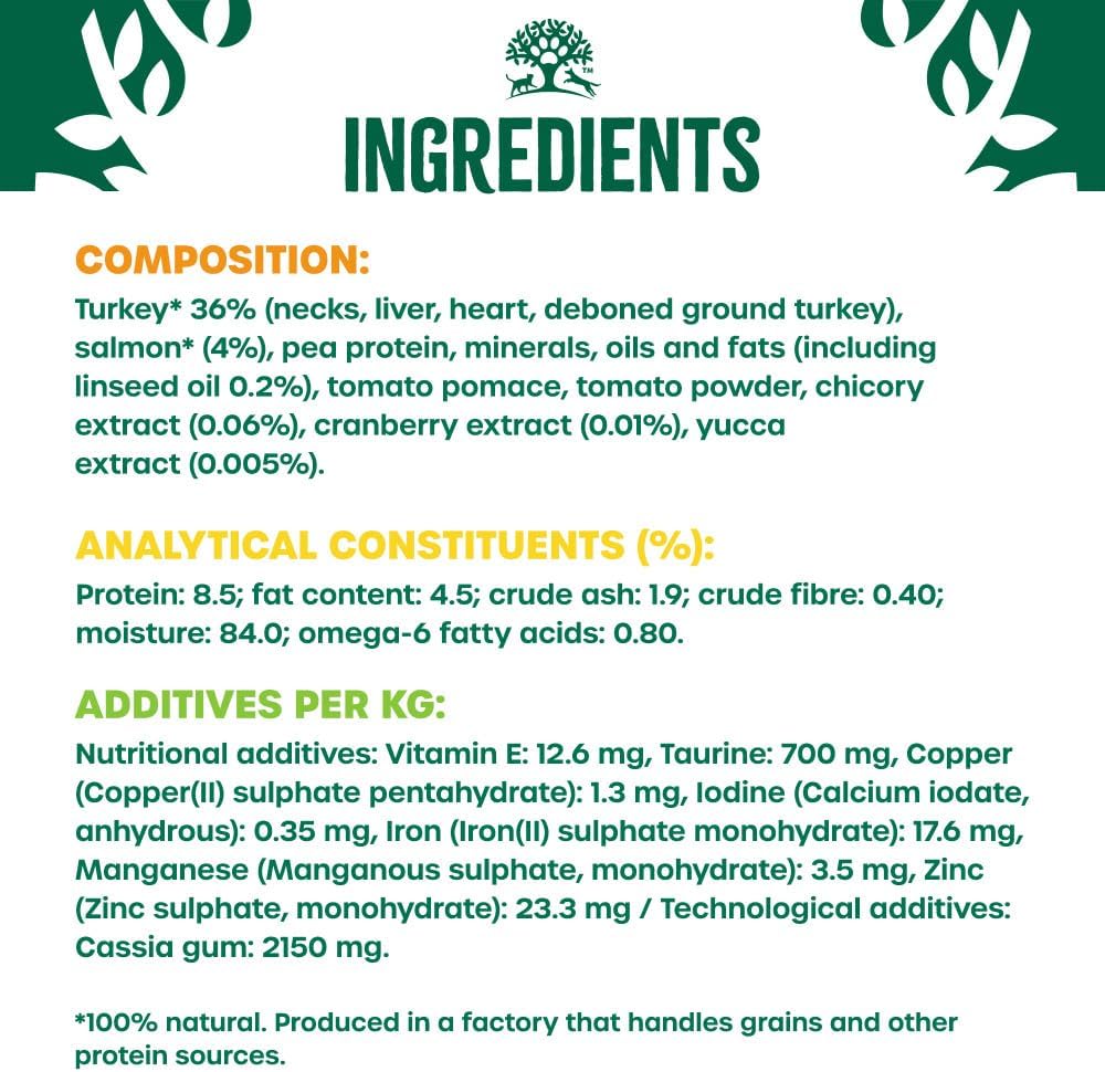 James Wellbeloved Grain Free Salmon in Jelly Wet Cat Food for Adult Dogs, 12 x 85g