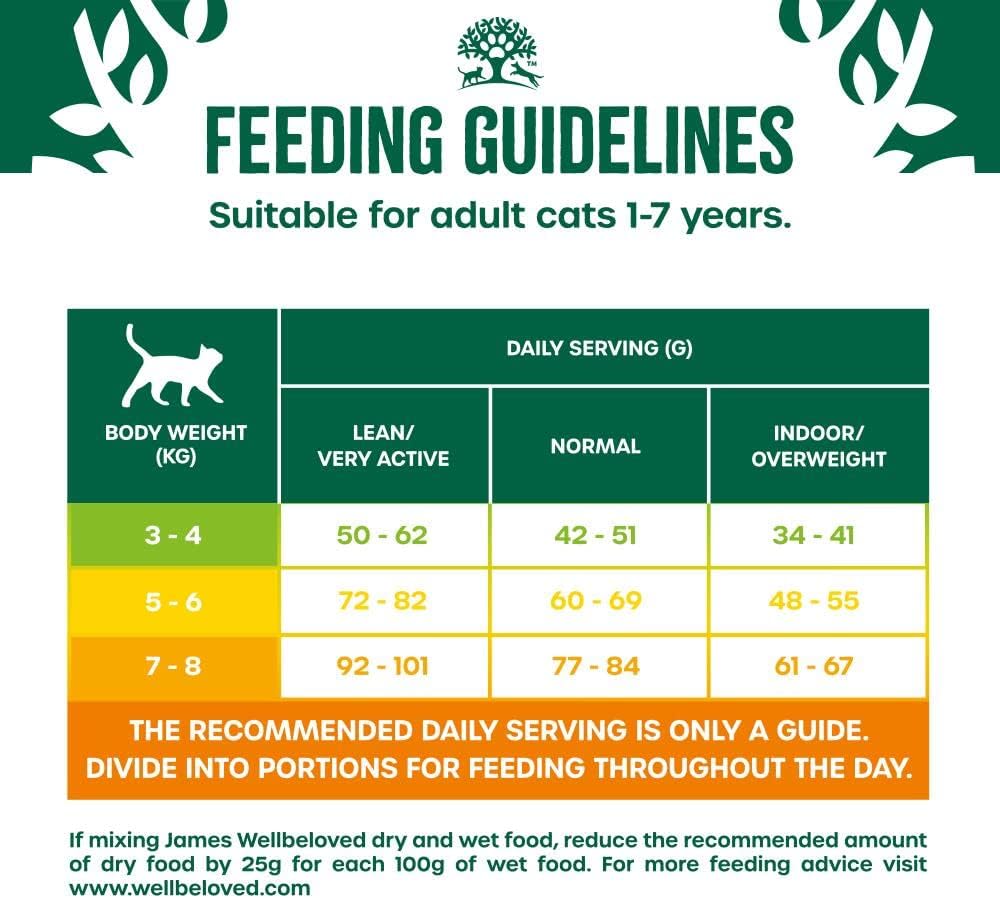 James Wellbeloved Grain Free Turkey Dry Cat Food for Adult Cats, 1.5kg