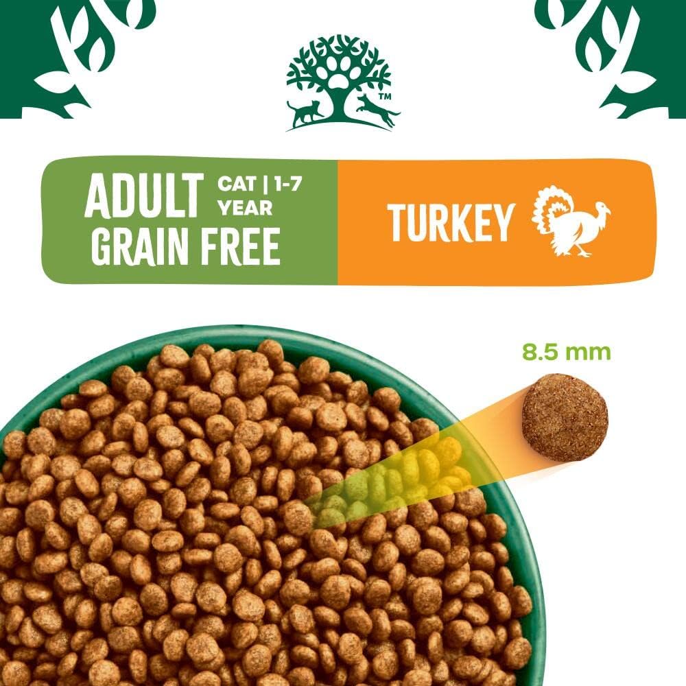 James Wellbeloved Grain Free Turkey Dry Cat Food for Adult Cats, 1.5kg