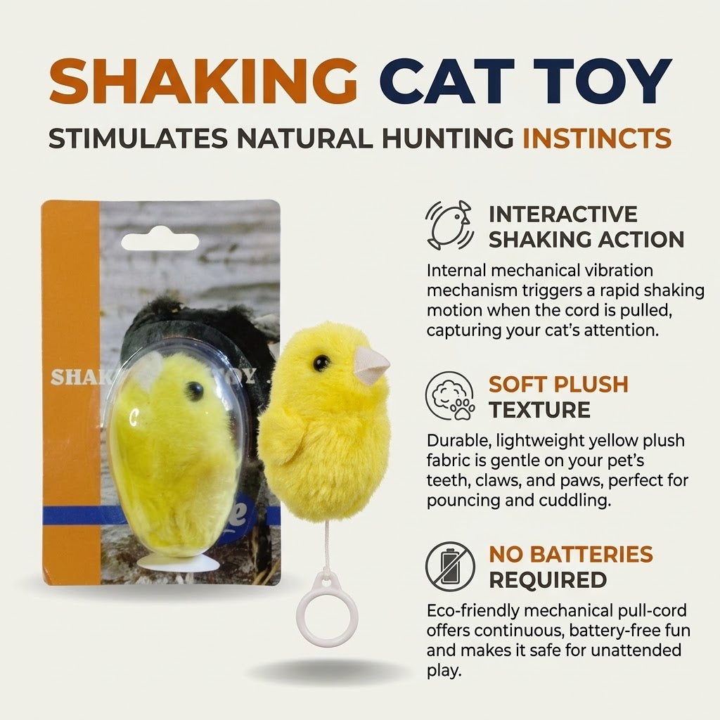 Tip Top Animal Shaking Cat Toy