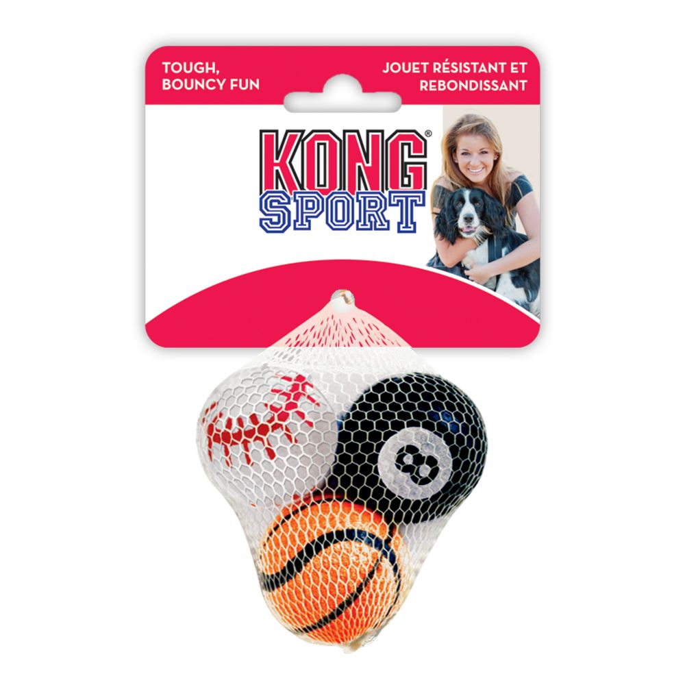 Kong Assorted Sports Balls Dog Toy