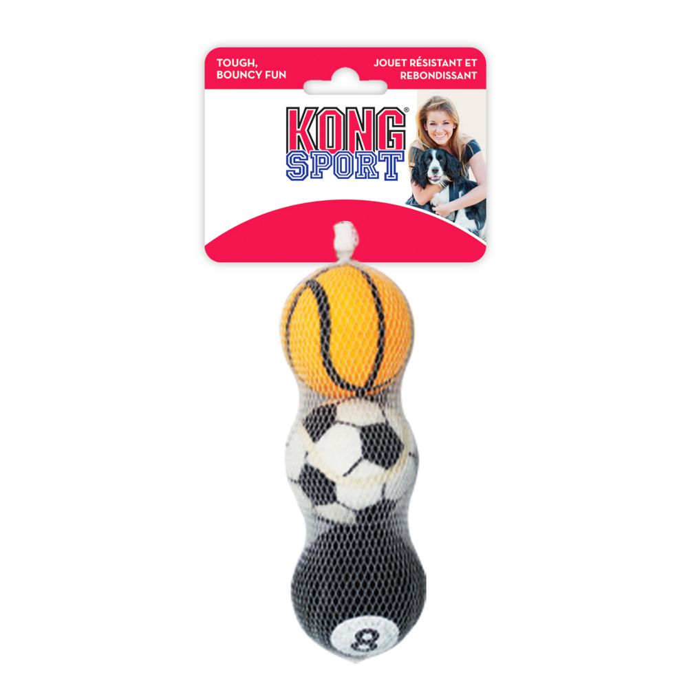 Kong Assorted Sports Balls Dog Toy