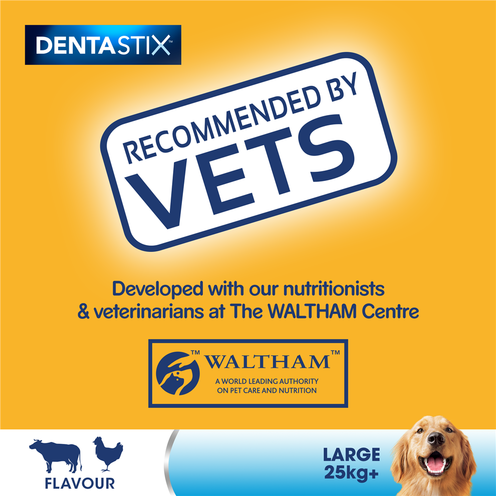 Pedigree DentaStix Daily Dental Dog Treats for Large Breed Dogs, 21 Sticks