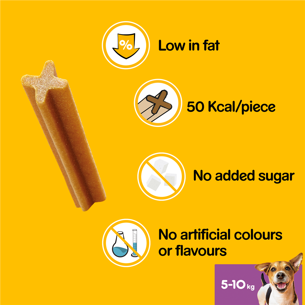 Pedigree DentaStix Daily Dental Dog Treats for Medium Breed Dogs, 28 Sticks