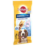 Pedigree DentaStix Daily Dental Dog Treats for Medium Breed Dogs, 5 Sticks