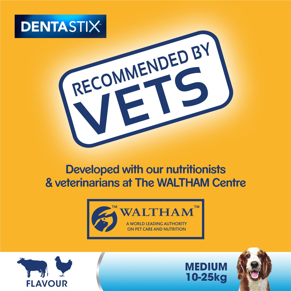Pedigree DentaStix Daily Dental Dog Treats for Medium Breed Dogs, 56 Sticks