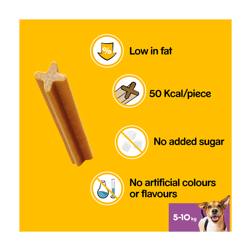 Pedigree Dentastix Daily Dental Dog Treats for Small Breed Dogs, 105 Sticks