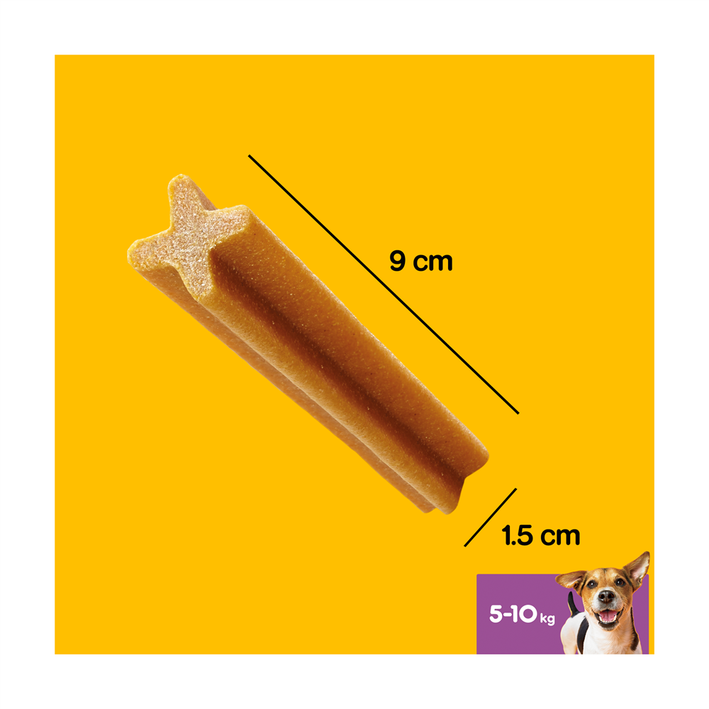 Pedigree Dentastix Daily Dental Dog Treats for Small Breed Dogs, 105 Sticks