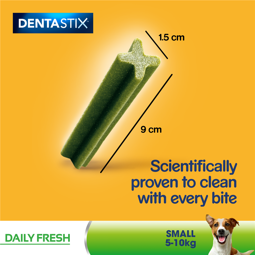 Pedigree Dentastix Daily Fresh Dog Treats for Small Breed Dogs