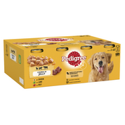Pedigree Mixed Chunks in Jelly Wet Dog Food for Adult Dogs, 12 x 385g