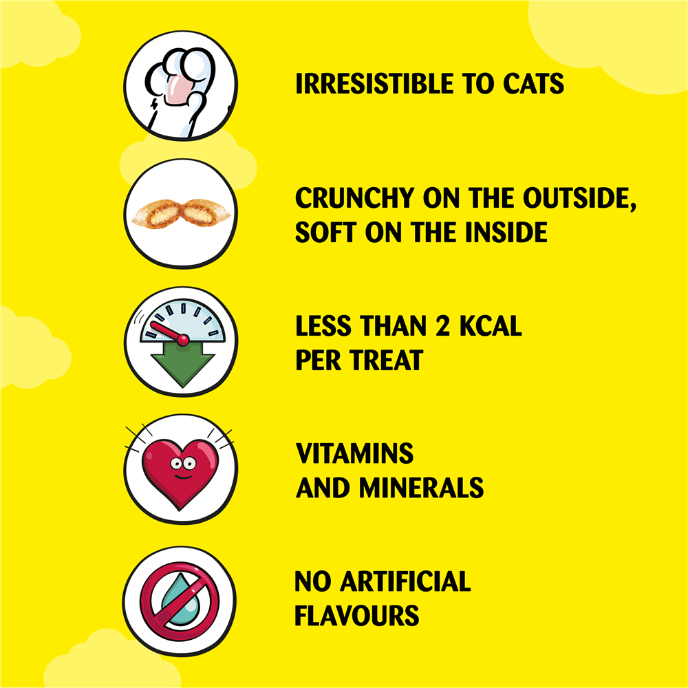 Dreamies Cat Treats With Chicken, 60g