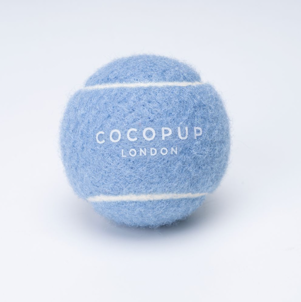 Cocopup Dog Tennis Ball- Ballin' Blue