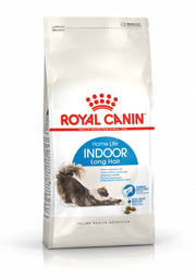 Royal Canin Dry Cat Food for Indoor Long-Haired Adult Cats, 2kg