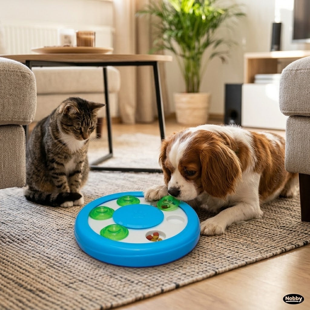 Nobby BrainBoard Circle Interactive Pet Puzzle Toy, 23cm