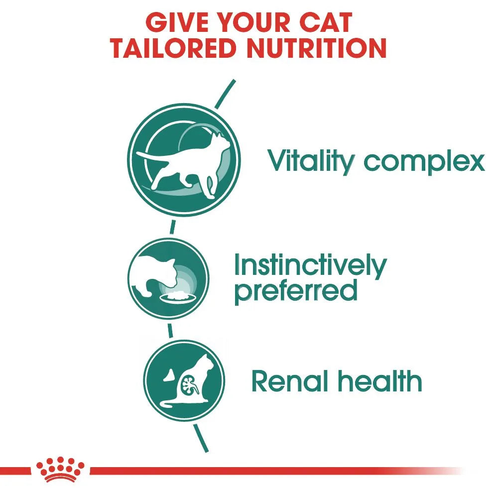 Royal Canin Instinctive 7+ Wet Cat Food Chunks In Gravy for Senior Cats, 85g