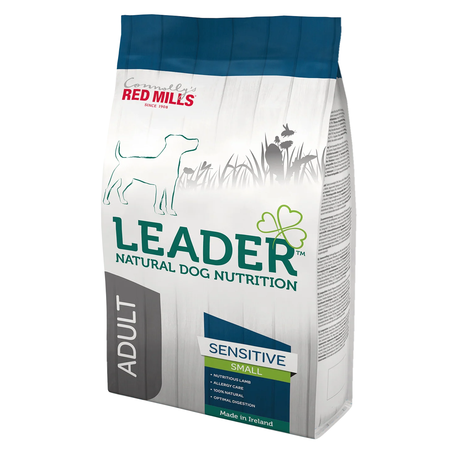 Red Mills Leader Sensitive Lamb Dry Dog Food for Small Breed Adult Dogs, 2kg