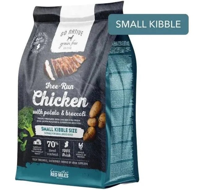 Go Native Chicken with Potato & Broccoli Dry Dog Food for Small Breed Adult Dogs, 1.5kg