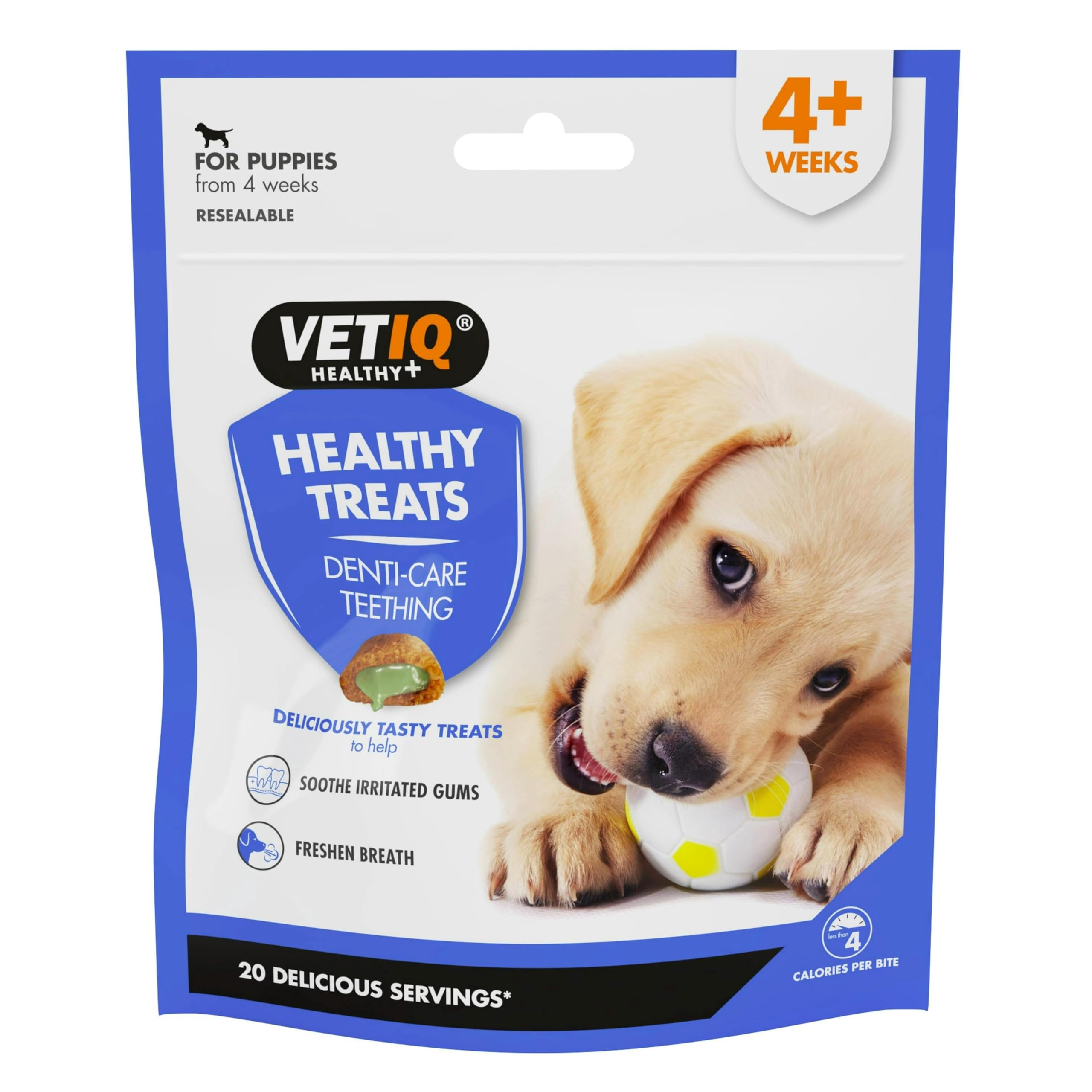 VetIQ Healthy Treats Denti-Care Teething Puppy Treats, 50g