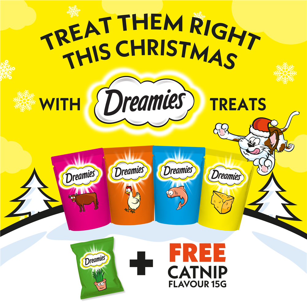 Dreamies Christmas Gift Box Cat Treats, 315g