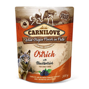 Carnilove Ostrich with Blackberries Wet Dog Food for Adult Dogs