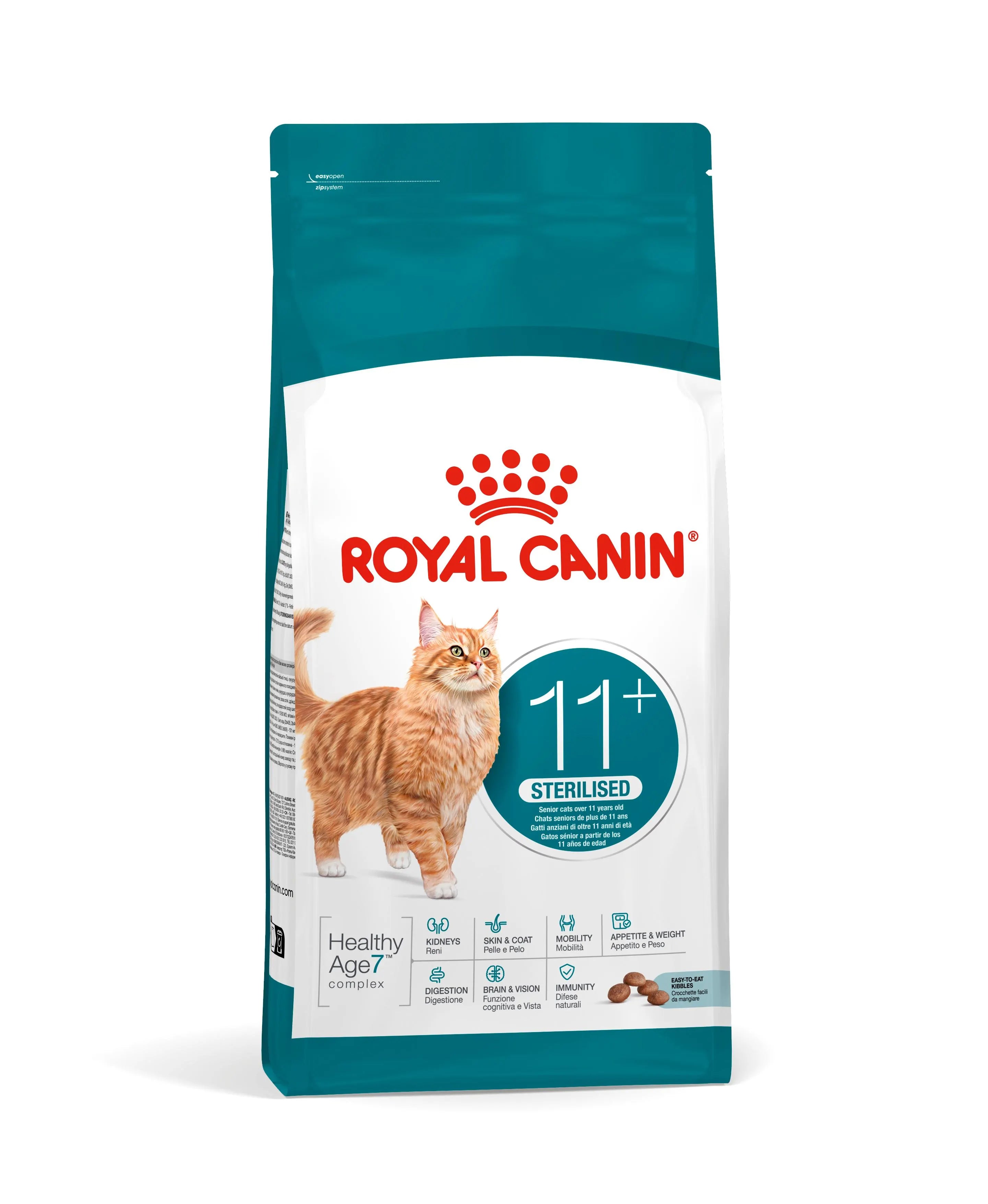 Royal Canin Ageing 11+ Sterilised Dry Cat Food for Senior Cats